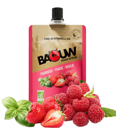 AR000145þCompote - Framboise, Fraise, Basilic - Baouw