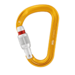 AR000103þMOUSQUETON ATTACHE - SCREW-LOCK - YELLOW - PETZL