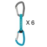 AR000147þDEGAINES - DJINN AXESS TURQUOISE 11CM - PETZL