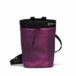 AR000248þSAC A MAGNESIE - GYM CHALK BAG- PURPLE SQUARE- BLACK DIAMOND