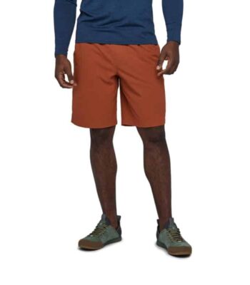 AR000275þSHORTE - M SIERRA SHORTS - BURNT SIENNA - BLACK DIAMOND
