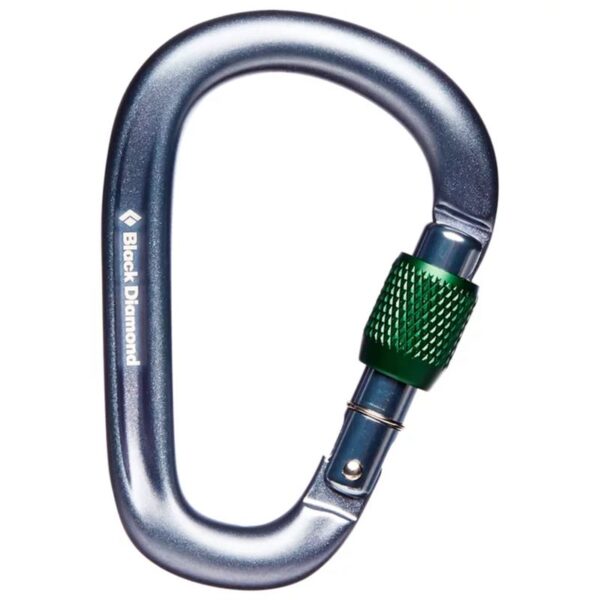 AR000098þPearlock Screwgate Carabiner - Black Diamond