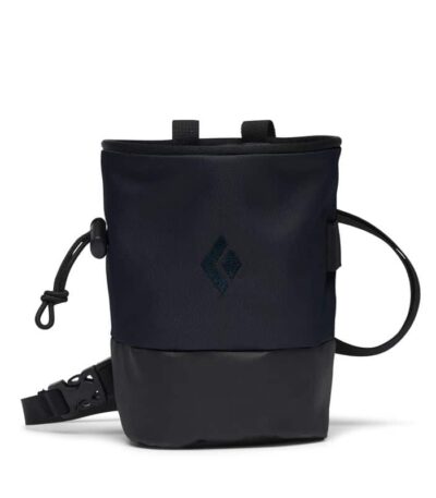 AR000255þSAC A MAGNESIE – MOJO ZIP CHALK BAG- CARBON – BLACK DIAMOND