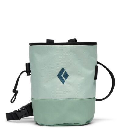 AR000362þSAC A MAGNESIE – MOJO ZIP CHALK BAG- FOAM GREEN – BLACK DIAMOND