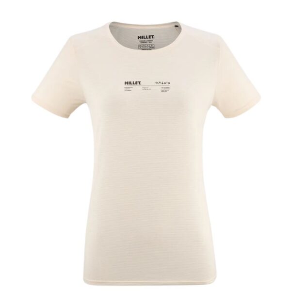 AR000383þT SHIRT - INTENSE ESSENTIAL - VANILLA CREAM - FEMME - MILLET