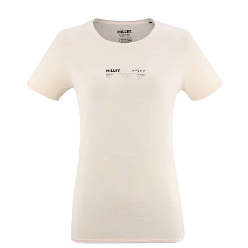 AR000383þT SHIRT - INTENSE ESSENTIAL - VANILLA CREAM - FEMME - MILLET
