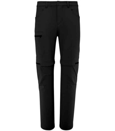 AR000397þPANTALON – UBIC STR ZIP OFF – BLACK - HOMME - MILLET