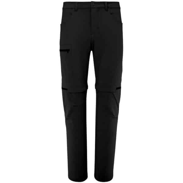 AR000397þPANTALON – UBIC STR ZIP OFF – BLACK - HOMME - MILLET