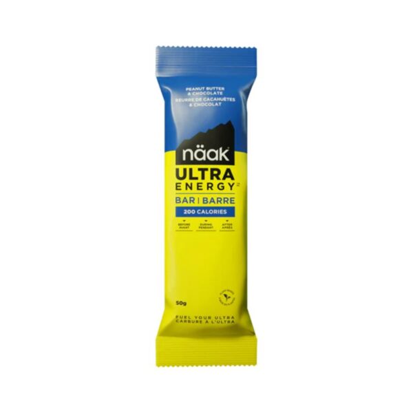 AR000460þBARRE ULTRA ENERGY - 50G - BEURRE D'ARACHIDE & CHOCOLAT - NAAK