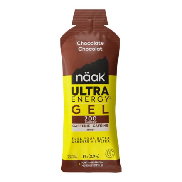 AR000463þULTRA ENERGY GELS - 57G - CHOCOLAT - NAAK