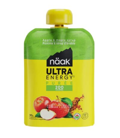 AR000465þULTRA ENERGY PUREE - 90G - POMME & SIROP D'ERABLE - NAAK