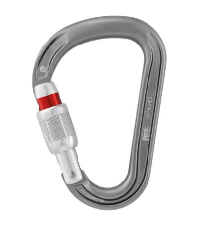 AR000519þMOUSQUETON ATTACHE - SCREW-LOCK GREY - PETZL