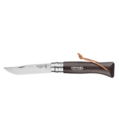 AR000541þCOUTEAU - N8 BAROUDEUR - NOIR BRUN - OPINEL