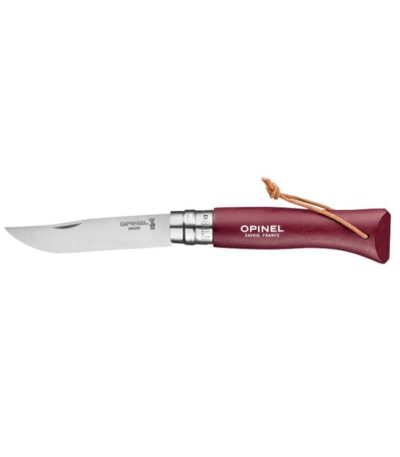 AR000544þCOUTEAU - N8 BAROUDEUR - GRENAT- OPINEL