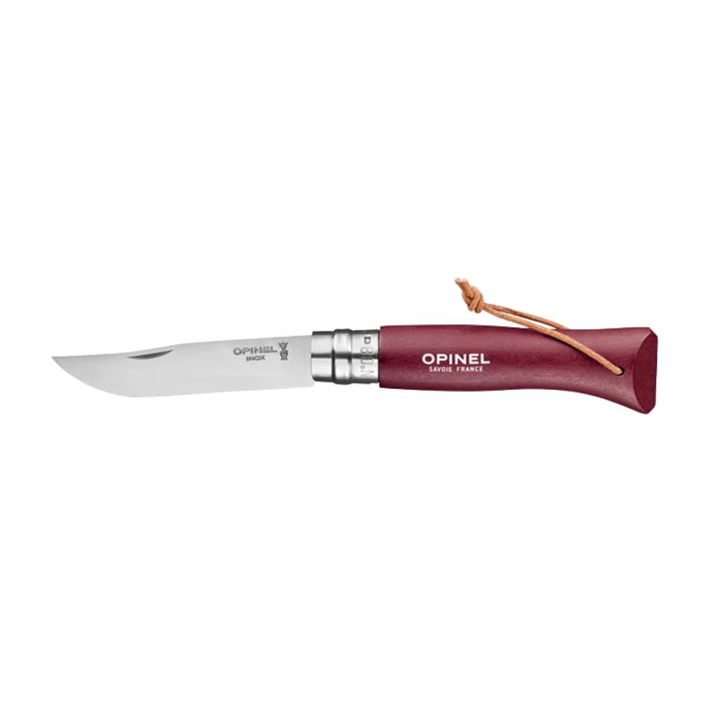 AR000544þCOUTEAU - N8 BAROUDEUR - GRENAT- OPINEL