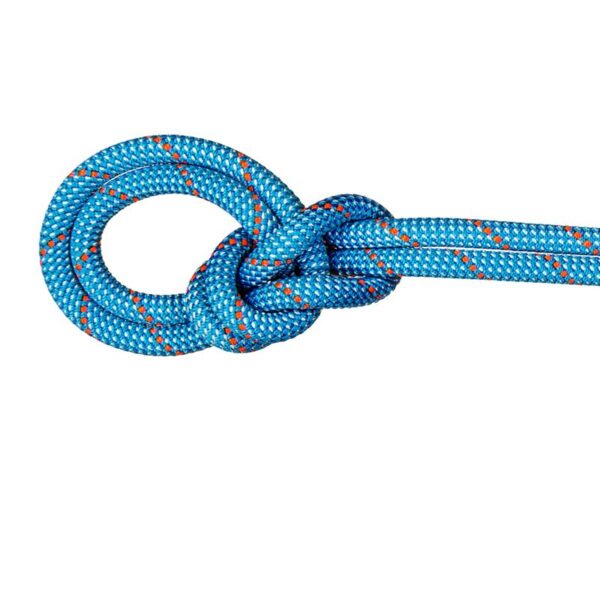AR000549þCORDE DYNAMIQUE - 9.8 CRAG CLASSIC ROPE - 80M - ICE MINT-WHITE - MAMMUT