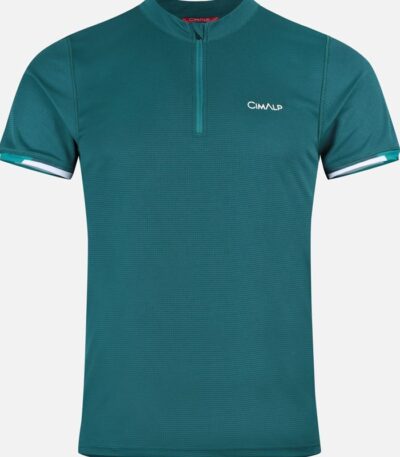 AR000589þT SHIRT - FARAUT HOMME - VERT CANARD - CIMALP