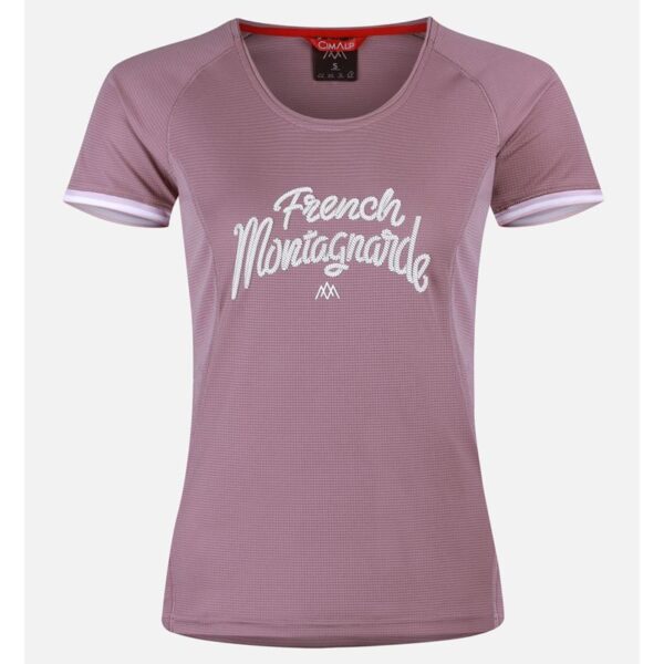 AR000596þT SHIRT - LA FRANCAISE FEMME - ROSE PALE - CIMALP