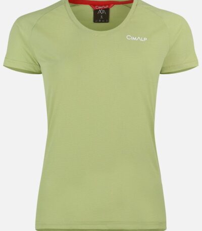 AR000597þT SHIRT - ELENA FEMME - VERT PALE - CIMALP