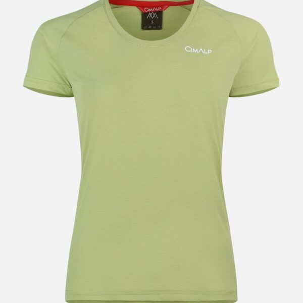 AR000597þT SHIRT - ELENA FEMME - VERT PALE - CIMALP