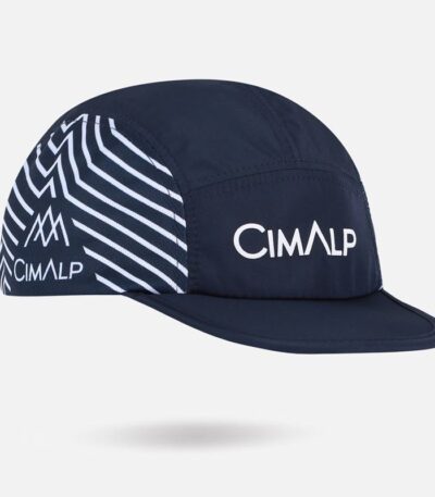 AR000614þCASQUETTE - 5 PANEL - FRENCH MONTAGNARD - MARINE - CIMALP