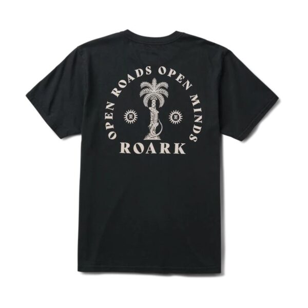 AR000628þT SHIRT - PALMA CHILENA - NOIR - ROARK