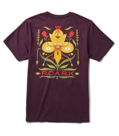AR000629þT SHIRT - TOMAS PREMIUM TEE - MAUVE - ROARK