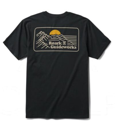 AR000633þT SHIRT - EARTH & SEA - NOIR - ROARK