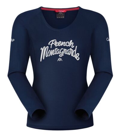 AR000587þFRENCH MONTAGNARDE MANCHES LONGUES - F - CIMALP – MARINE