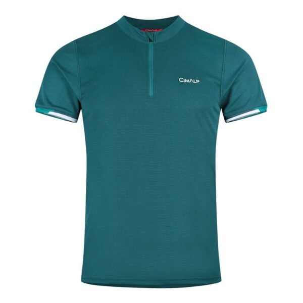 AR000589þT SHIRT - FARAUT HOMME - VERT CANARD - CIMALP