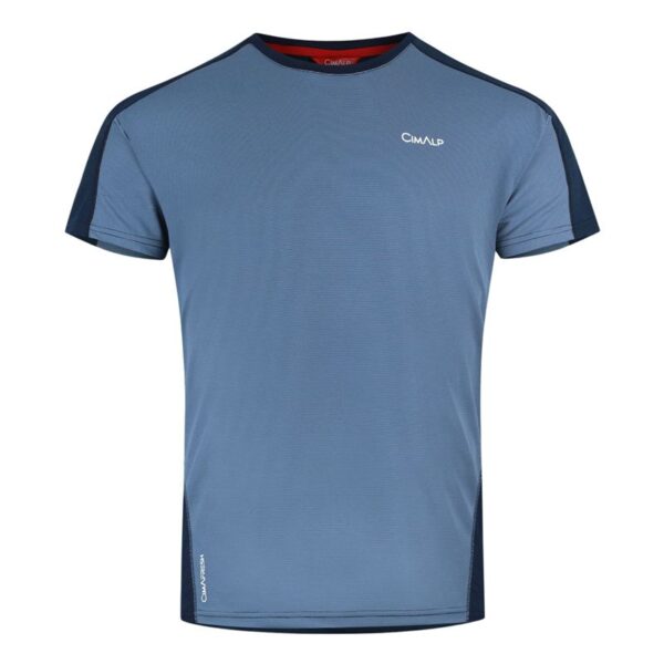 AR000595þT SHIRT – EIGER BICOLORE HOMME – BLEU – CIMALP