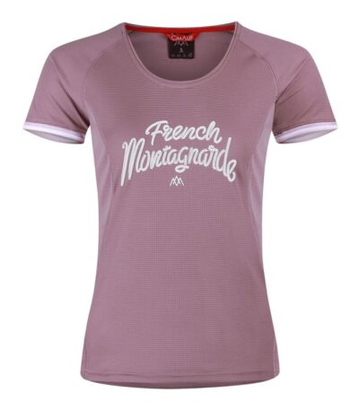 AR000596þT SHIRT - LA FRANCAISE FEMME - ROSE PALE - CIMALP
