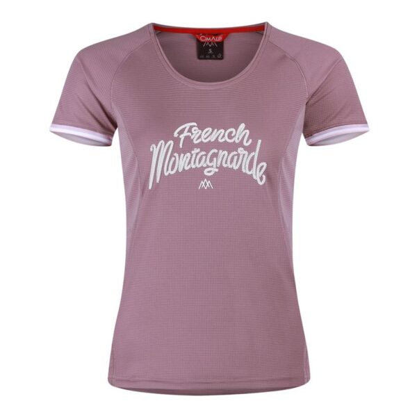 AR000596þT SHIRT - LA FRANCAISE FEMME - ROSE PALE - CIMALP