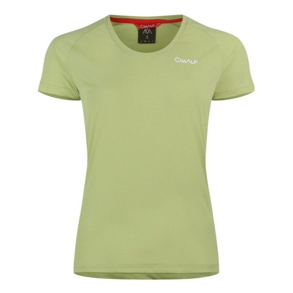 AR000597þT SHIRT - ELENA FEMME - VERT PALE - CIMALP