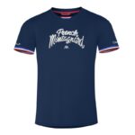AR000599þT SHIRT - FRENCH MONTAGNARD - HOMME - MARINE - CIMALP