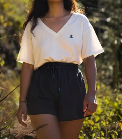 AR000649þSHORT - SHORT SWEAT SHAPE - NOIR - ZINTENSE