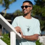 AR000673þT SHIRT - MINIMALIST PLONGEE - BLEU PASTEL - ZINTENSE