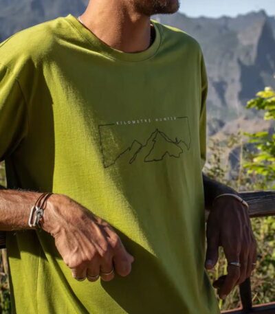 AR000675þT SHIRT - MINIMALIST TRAIL/RANDO - OLIVE - ZINTENSE