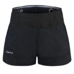 AR000608þSHORT - RESTONICA FEMME - NOIR - CIMALP