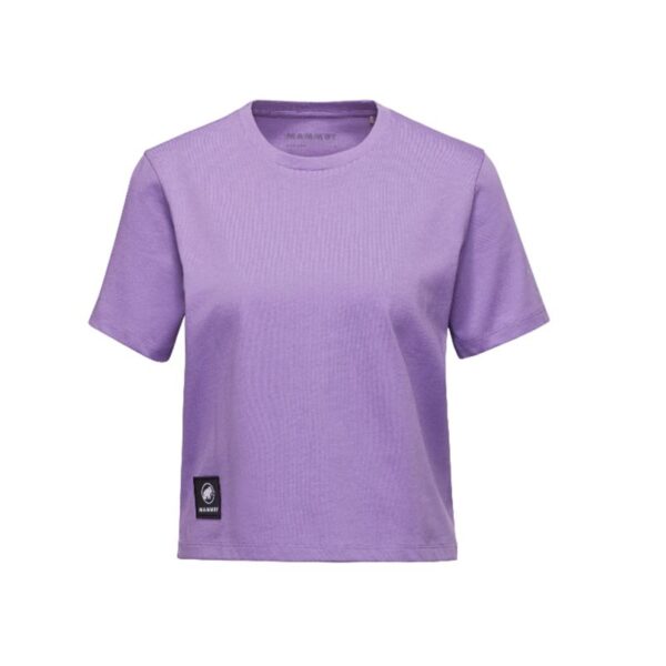 AR000817þT SHIRT - MASSONE CROPPED FEMME - LAVANDIN - MAMMUT