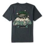 AR000851þT SHIRT - MOUTAIN LIVIN - CHARCOAL - ROARK