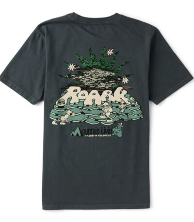 AR000851þT SHIRT - MOUTAIN LIVIN - CHARCOAL - ROARK