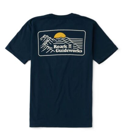 AR000856þT SHIRT - EARTH & SEA NAVY - ROARK