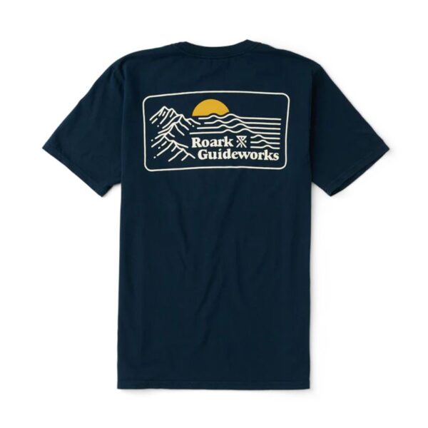 AR000856þT SHIRT - EARTH & SEA NAVY - ROARK