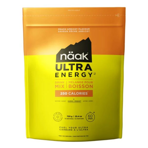 AR000863þBOISSON ULTRA ENERGY - PECHE ABRICOT BAG - 720G - NAAK