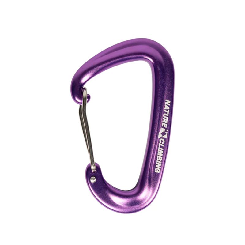 AR000867þMOUSQUETON - VIOLET - NATURE CLIMBING