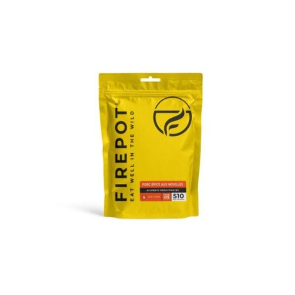 AR000926þREPAS DESHYDRATÉ - NOUILLES EPICES AU PORC - FIREPOT