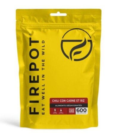 AR000928þREPAS DESHYDRATÉ - CHILI CON CARNE ET RIZ - FIREPOT