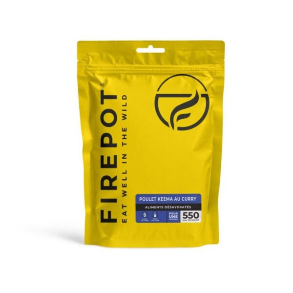 AR000937þREPAS DESHYDRATÉ - POULET KEEMA CURRY - FIREPOT