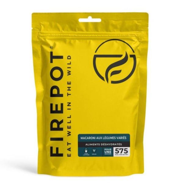 AR000986þREPAS LYOPHYLISE - MACARONI AUX LEGUMES VARIES - FIREPOT AR000986þREPAS LYOPHYLISE - MACARONI AUX LEGUMES VARIES - FIREPOT